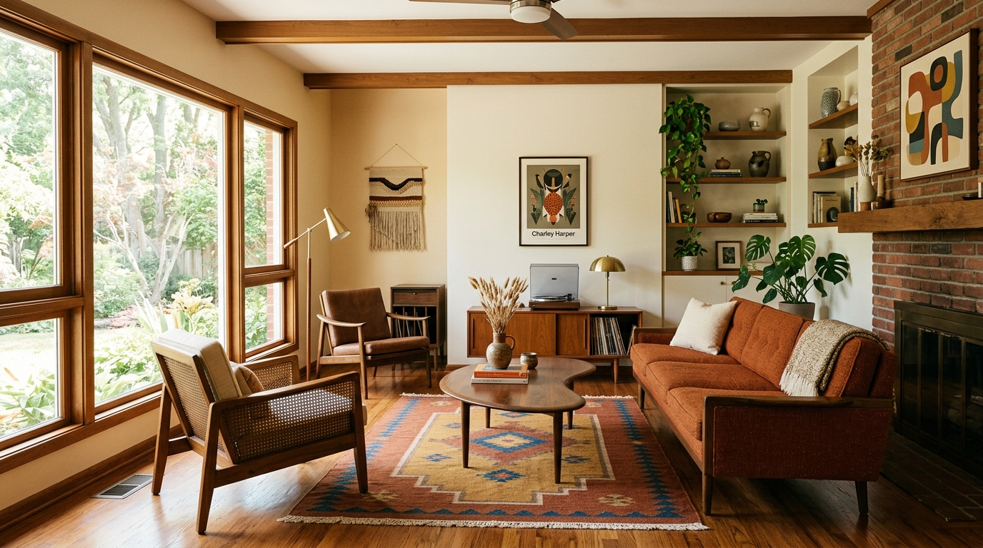 9) Mix wood tones carefully (limit it to two)